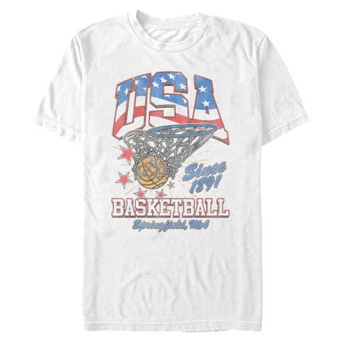 Men's Lost Gods Since 1891 USA Basketball  Graphic T-Shirt