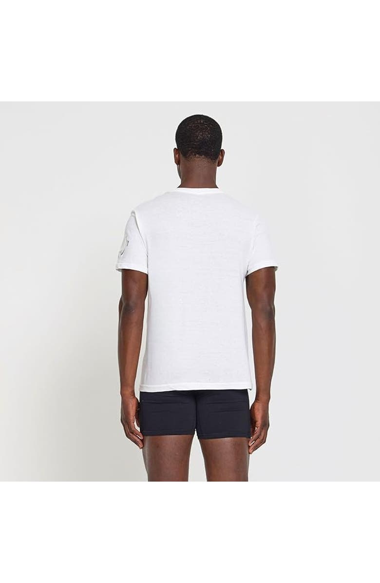 True Religion V-Neck Undershirts 4 Pack, Alternate, color, White