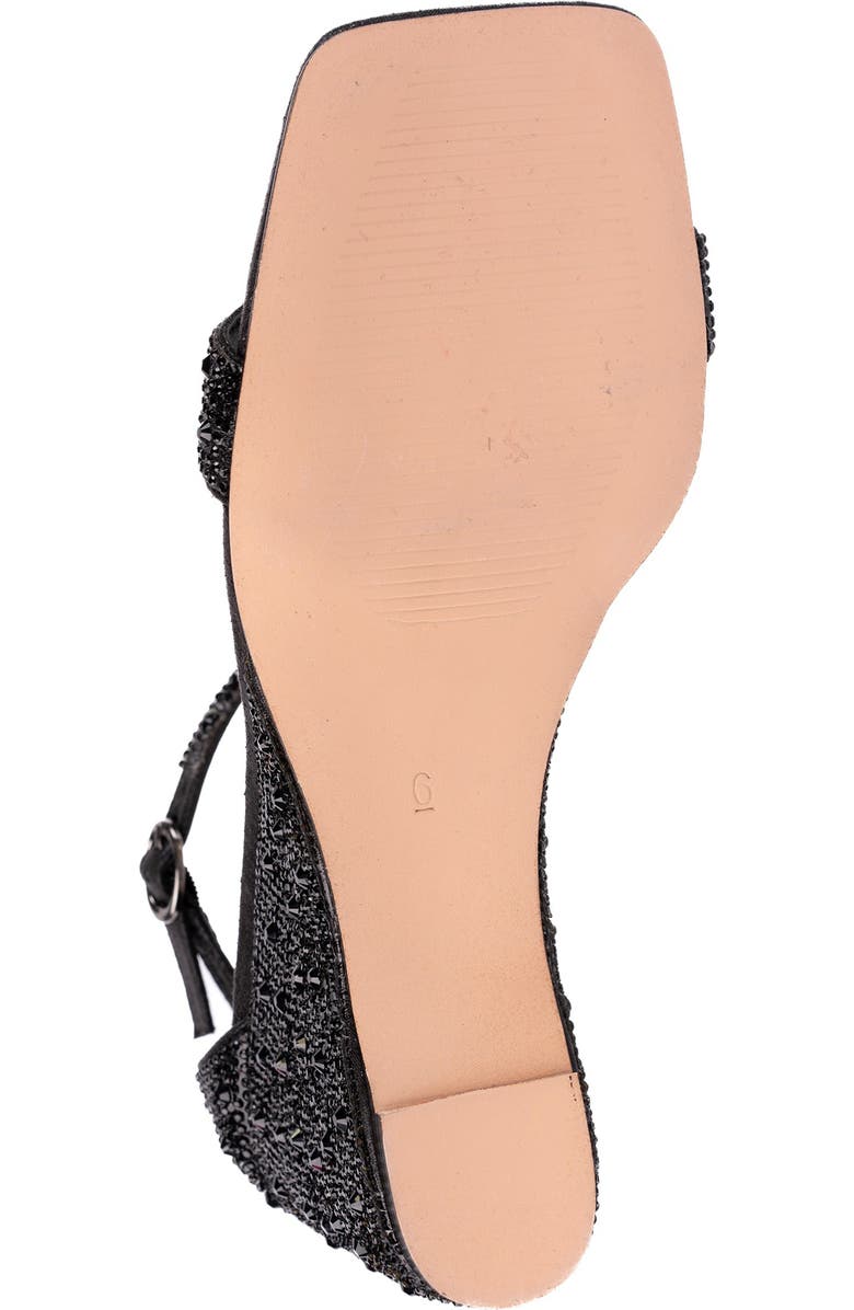 LADY COUTURE Kloe Crystal Embellished Wedge Sandal, Alternate, color,