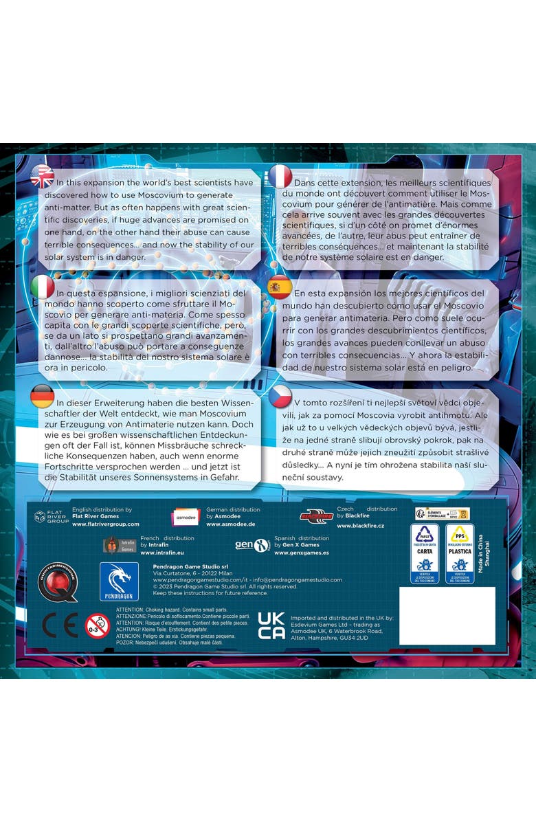 Pendragon Studios Starship Interstellar Anti Matter Expansion, Alternate, color, Multicolored