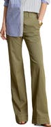 Lauren Ralph Lauren Stretch Cotton Flare Leg Chinos