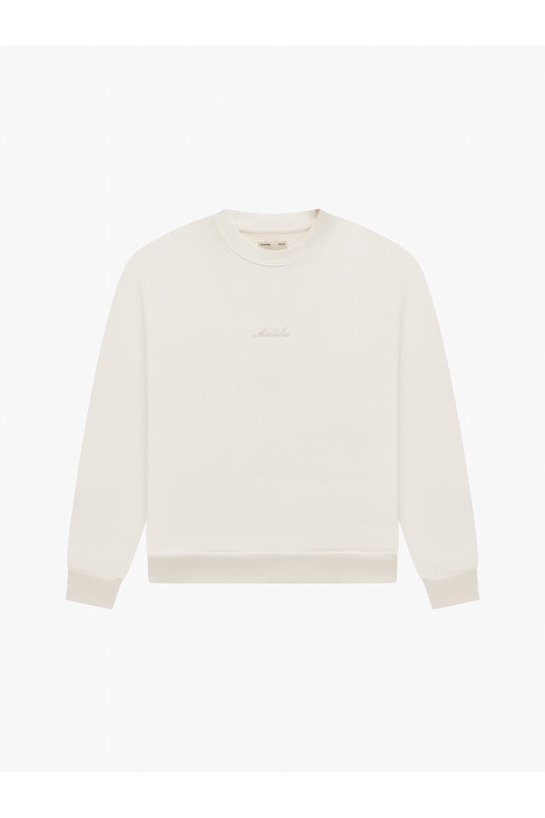 Malibu Crewneck, Alternate, color, Vintage Cream