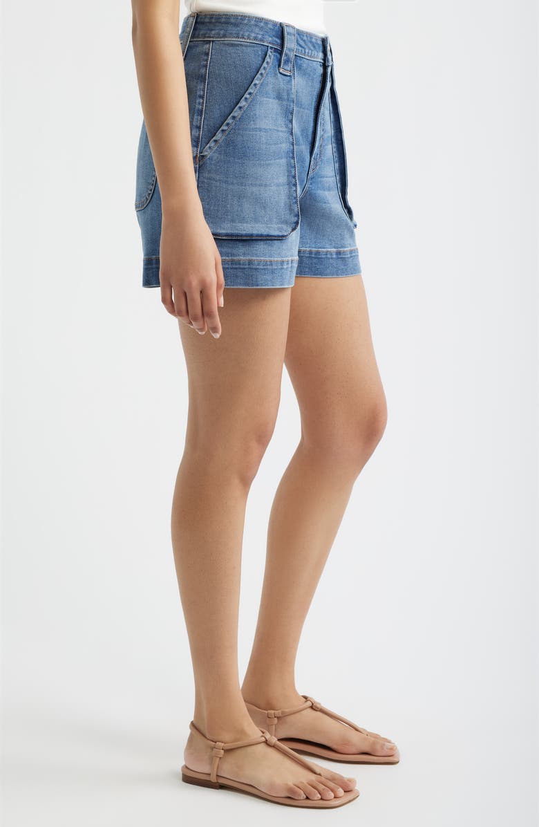 CITY BLUES Utility Denim Shorts, Alternate, color, 