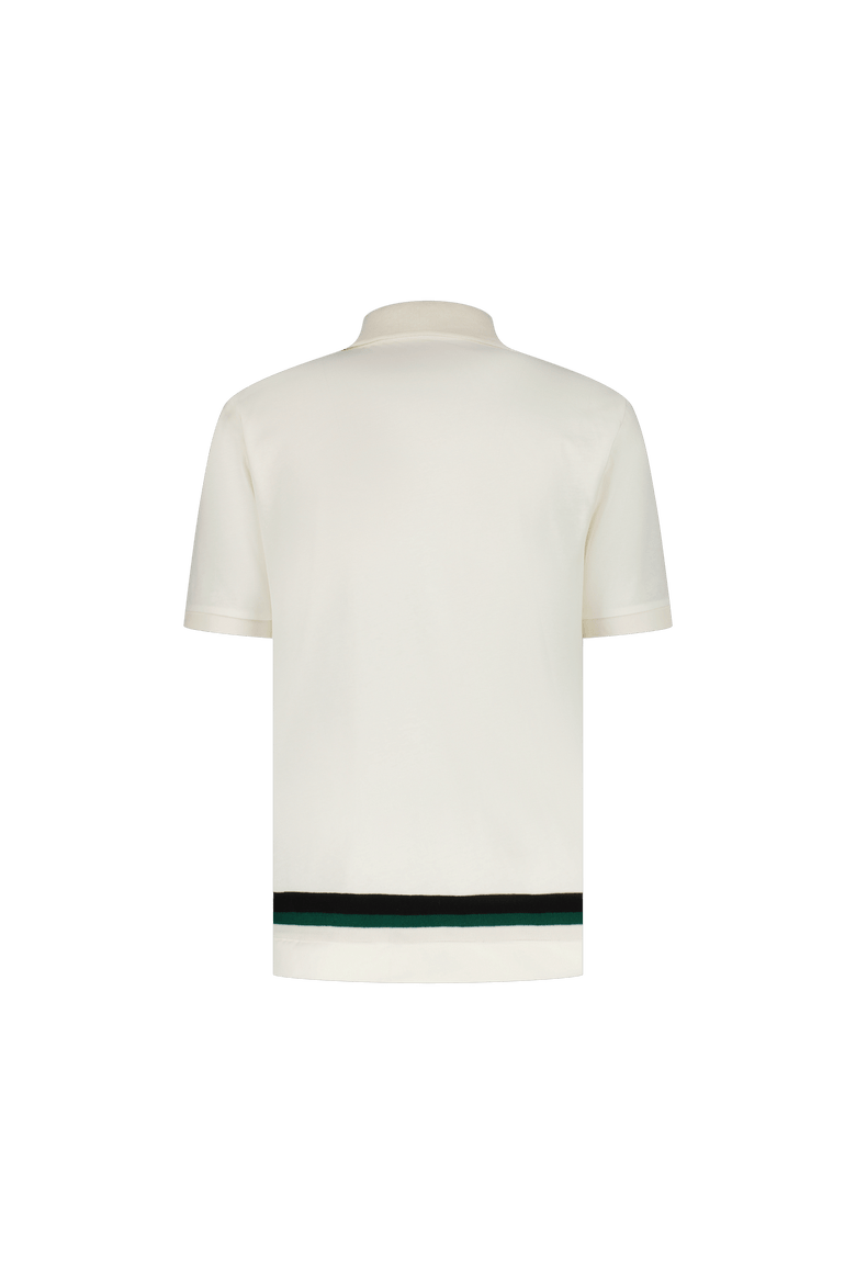 Ecru Golf Shirt, Alternate, color, Ecru