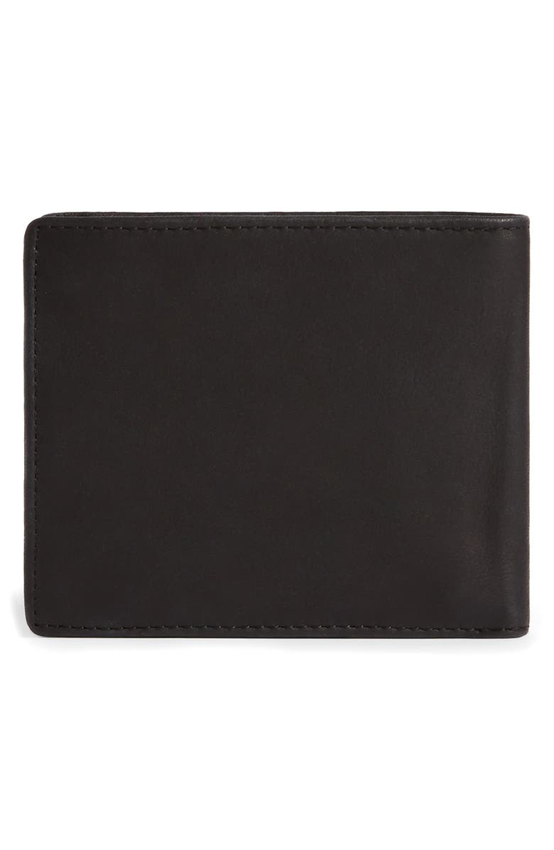 AllSaints Blyth Leather Bifold Wallet, Alternate, color,