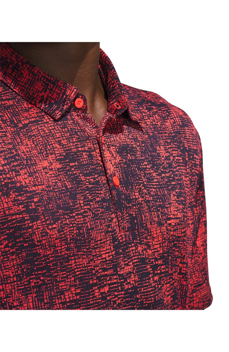 adidas Golf Aerial Jacquard Golf Polo, Alternate, color,