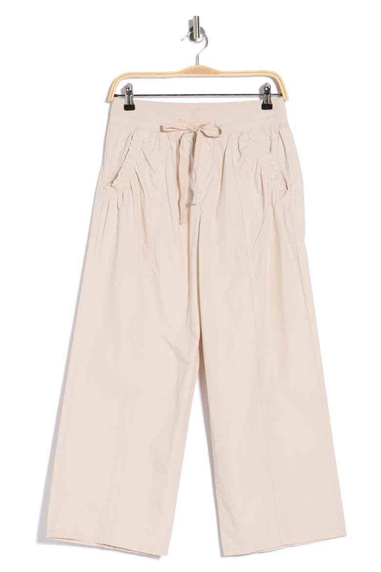 Wide Leg Crop Pants, Alternate, color, BEACH SAND BEIGE
