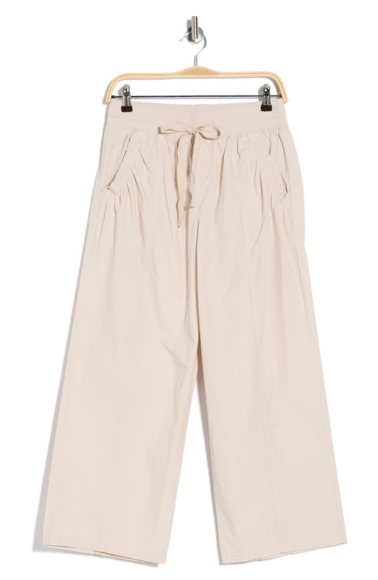 Sanctuary Wide Leg Crop Pants, Main, color, Beach Sand Beige