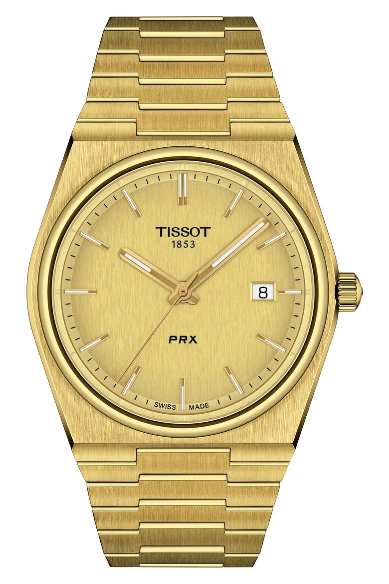 PRX Bracelet Watch, 40mm, Main, color, YELLOW