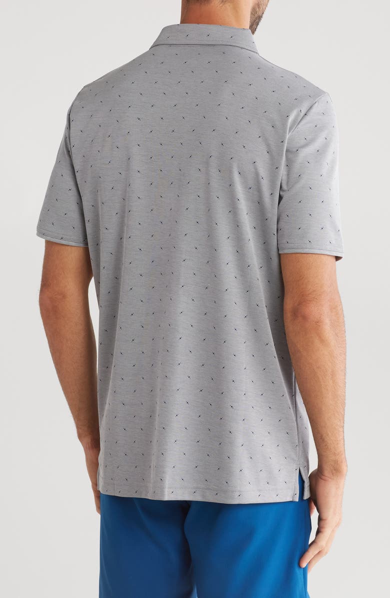 TravisMathew Cliff Jumping Polo, Alternate, color, Heather Medium Grey