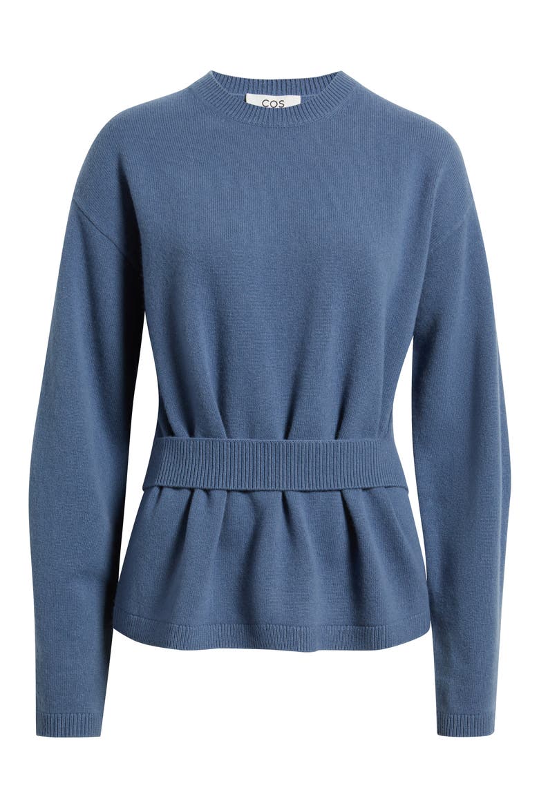 Alter Wool Sweater, Alternate, color, BLUE MEDIUM DUSTY