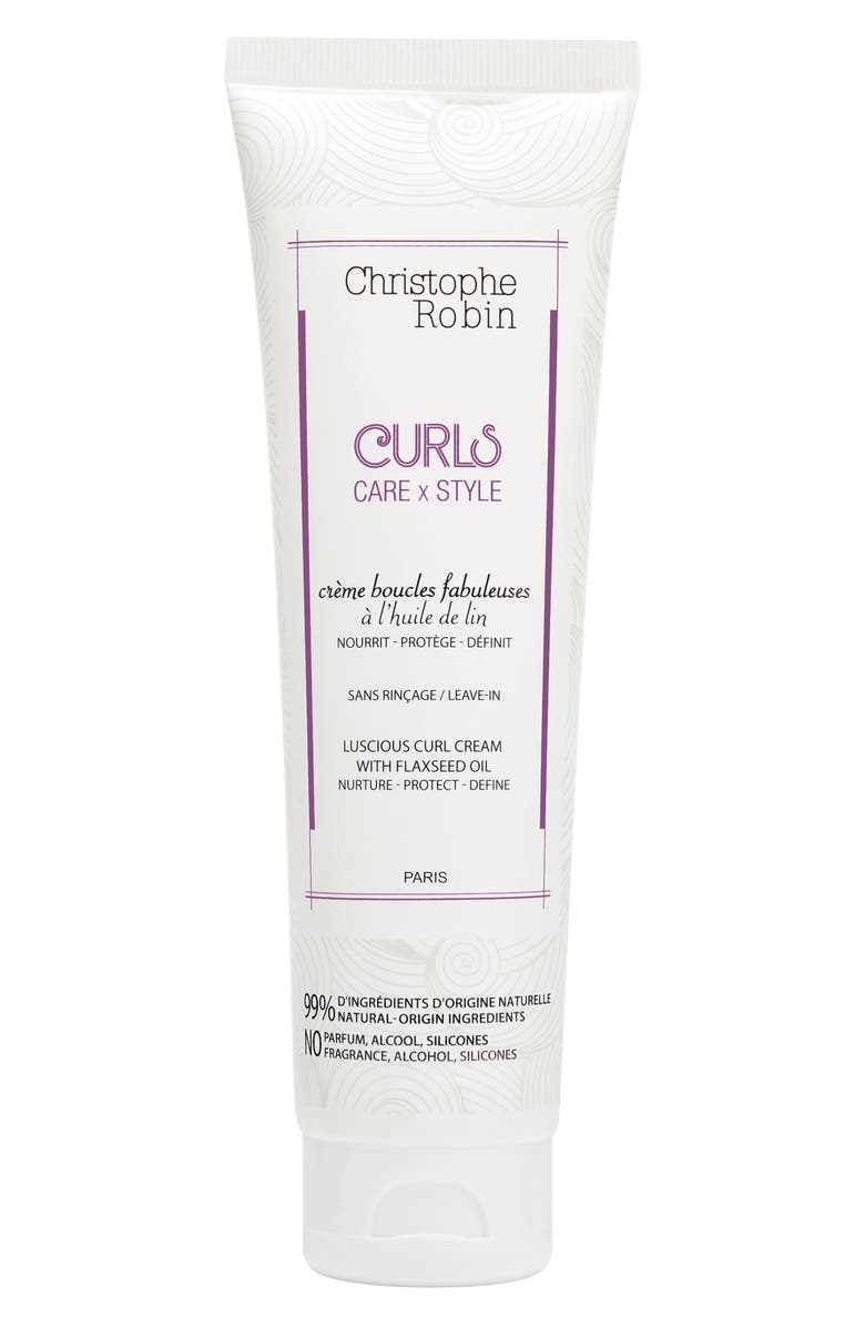 Christophe Robin Luscious Curl Cream with Flaxseed Oil, Main, color,