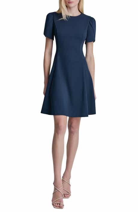 Tulip Short Sleeve A-Line Dress