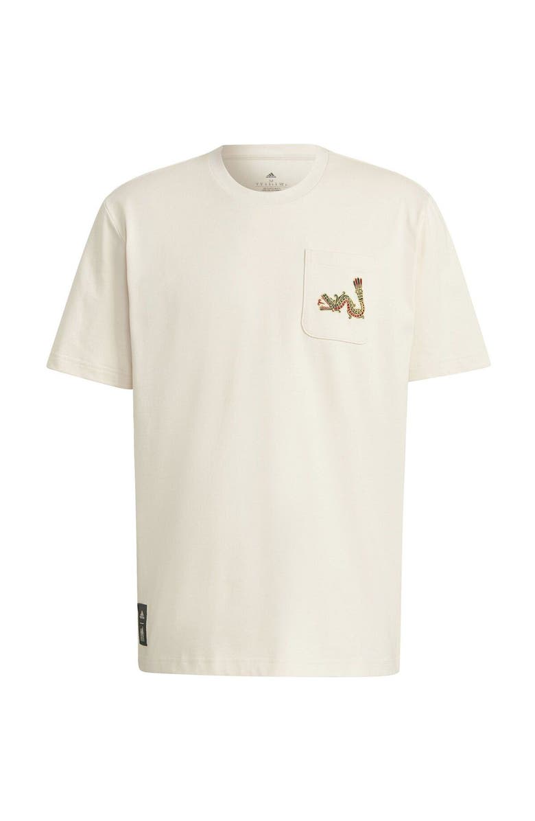 adidas Men's adidas Cream Mexico National Team Lifestyle T-Shirt, Main, color, 