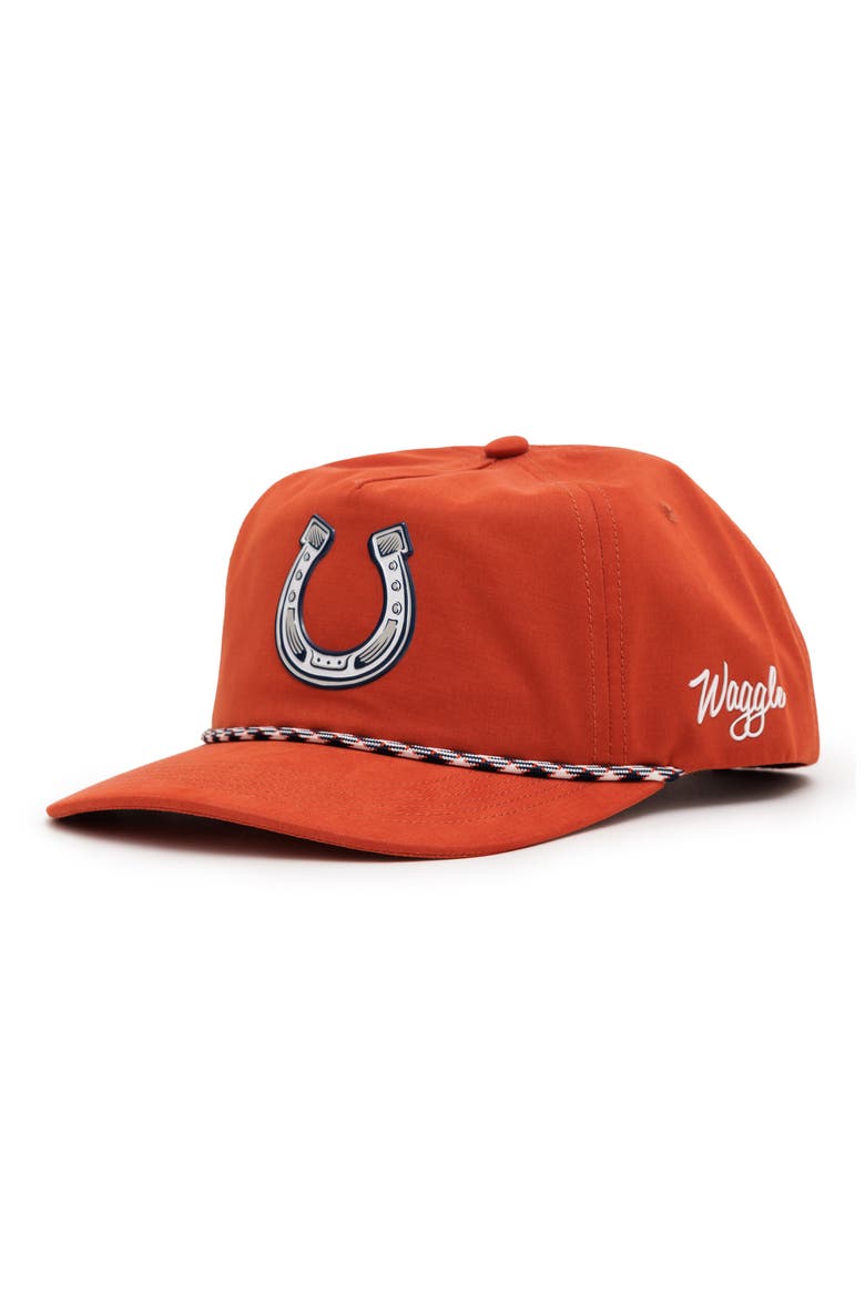 Rope Baseball Cap, Main, color, RED