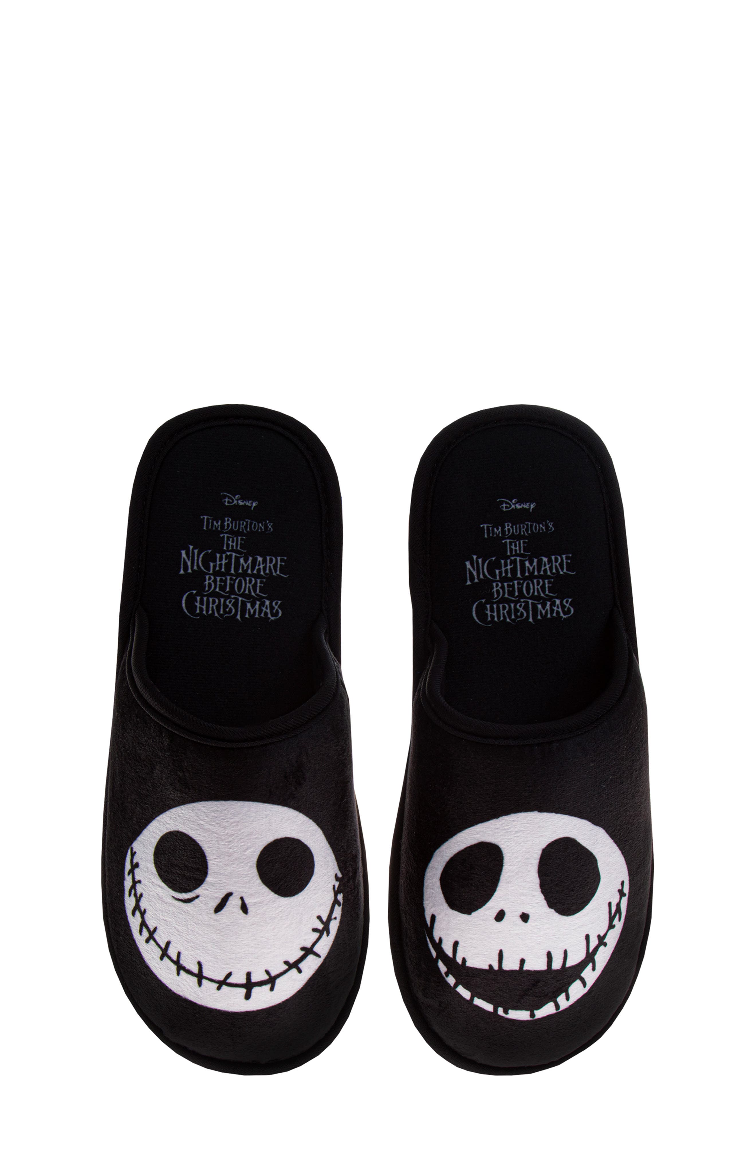 JOSMO x Disney Kids' Jack Skellington Slipper, Alternate, color, Blk