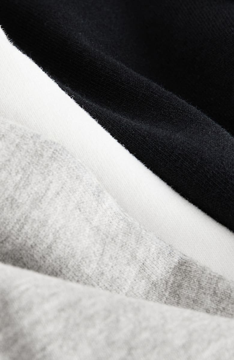 smALLSAINTS by ALLSAINTS Kids' Underground Assorted 3-Pack Logo T-Shirts, Alternate, color, Black/ White/ Grey