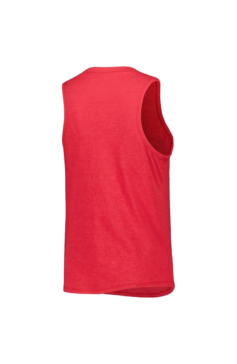 CONCEPTS SPORT Women's Concepts Sport Black/Scarlet Ohio State Buckeyes Team Tank Top & Pants Sleep Set, Alternate, color, 