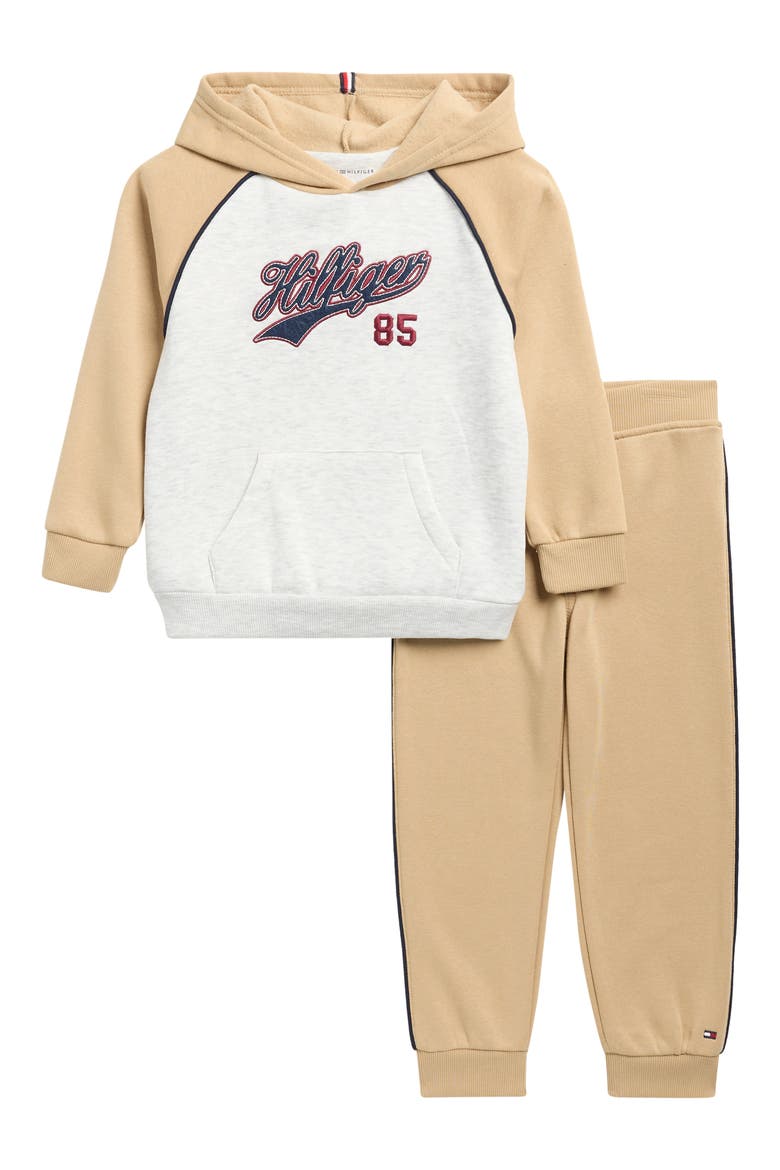Kids' Colorblock Fleece Hoodie & Joggers Set, Main, color, PREPACK ASSORTED