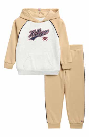 Kids' Colorblock Fleece Hoodie & Joggers Set