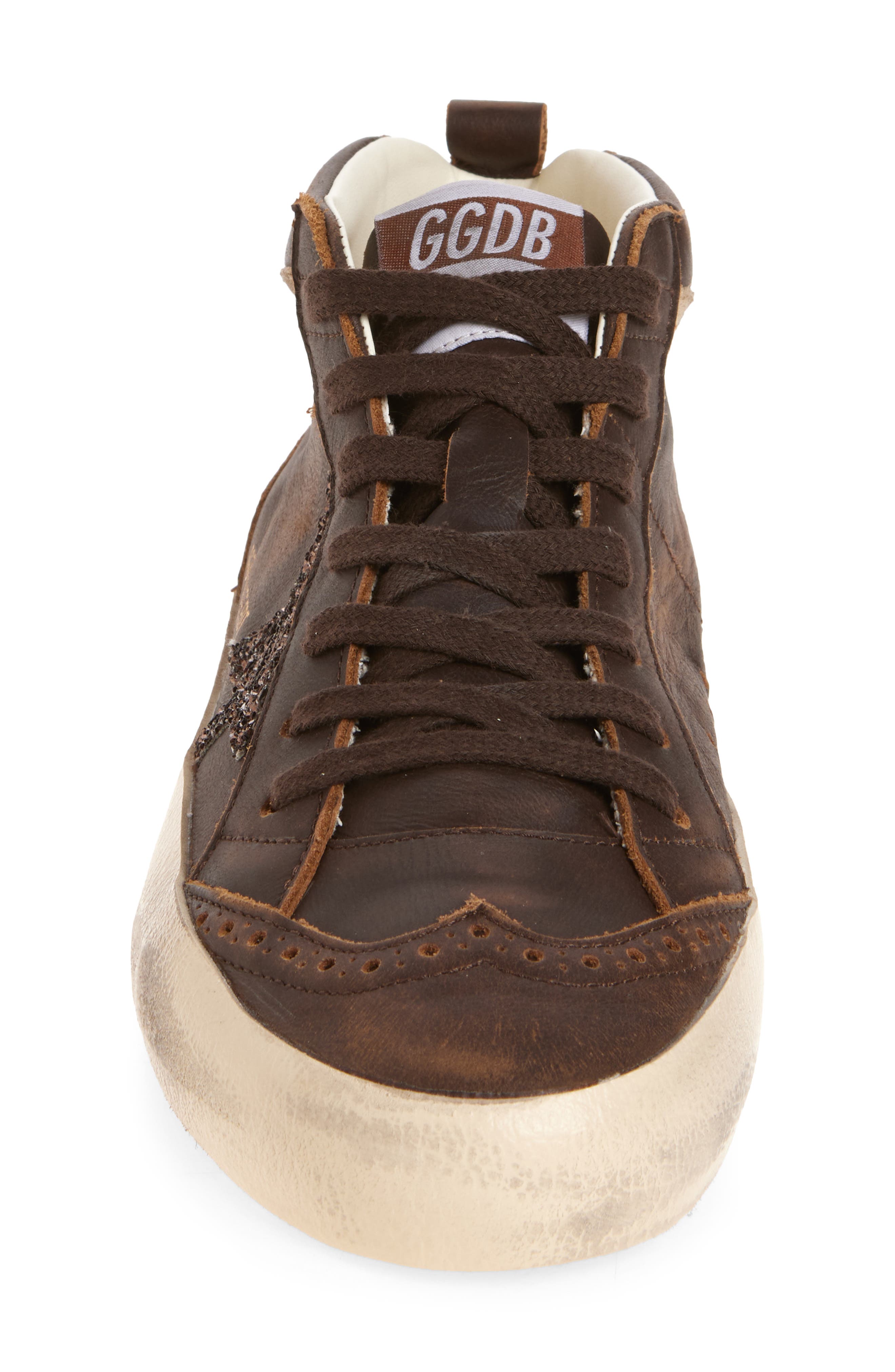 Mid Star Sneaker (Nordstrom Exclusive), Alternate, color, BROWN/ LIGHT BROWN