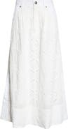 Derek Lam 10 Crosby Nydia Cotton Eyelet Skirt