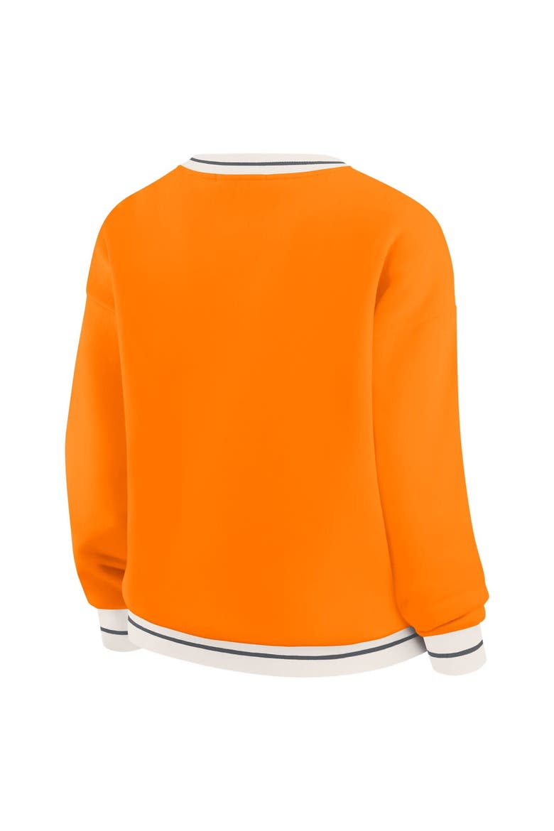 Women's WEAR by Erin Andrews Tennessee Orange Tennessee Volunteers Seal Sweatshirt, Alternate, color, Tennessee Orange