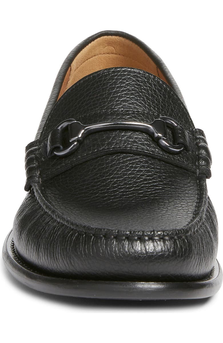 BOSS Tevan Moc Toe Bit Loafer, Alternate, color, Black