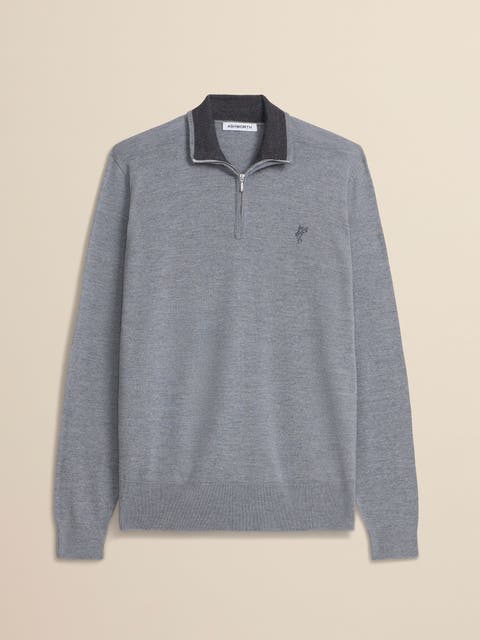 Extrafine Merino 1/4 Zip