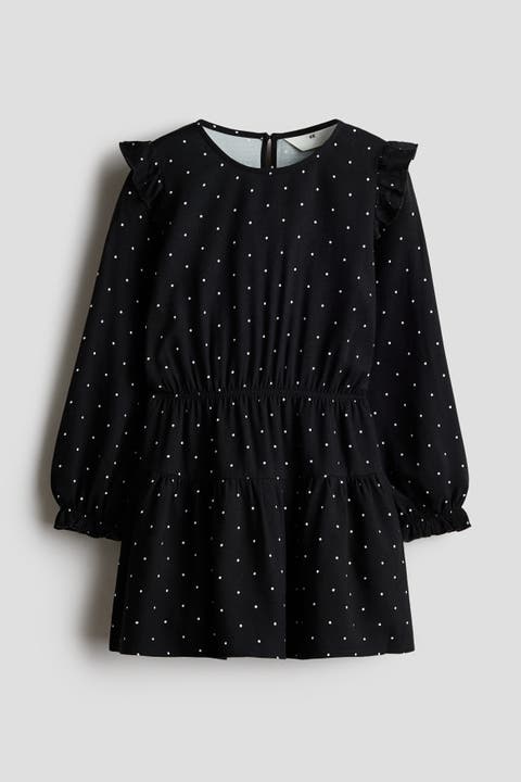 Ruffle-trimmed Dress