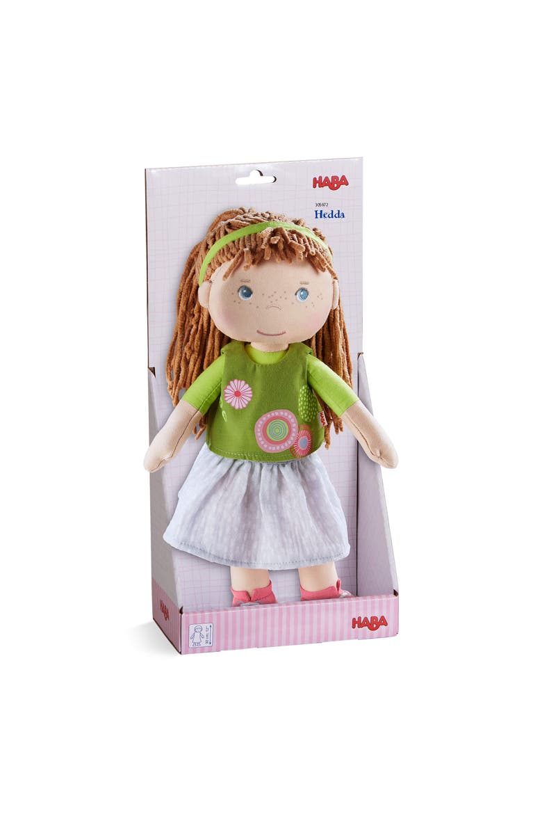Hedda 12" Soft Doll, Alternate, color, Green Multi