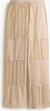 H&M Lace Drawstring Trousers