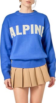 English Factory Statement Sweater