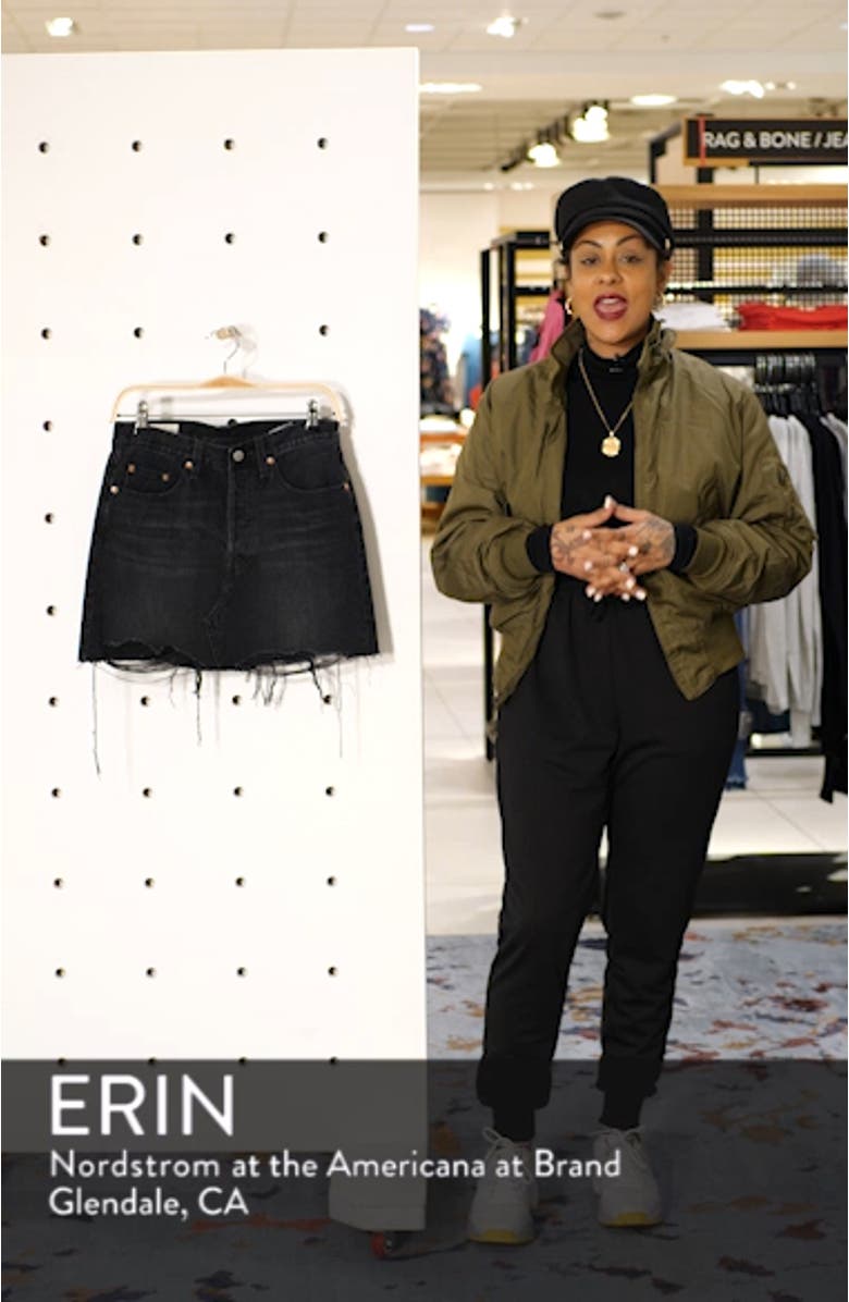 Deconstructed Denim Skirt, sales video thumbnail