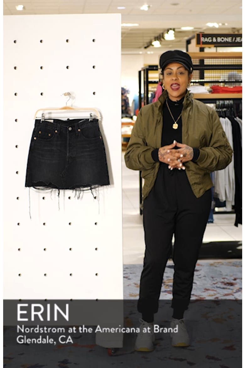 Levi's® Deconstructed Denim Skirt video