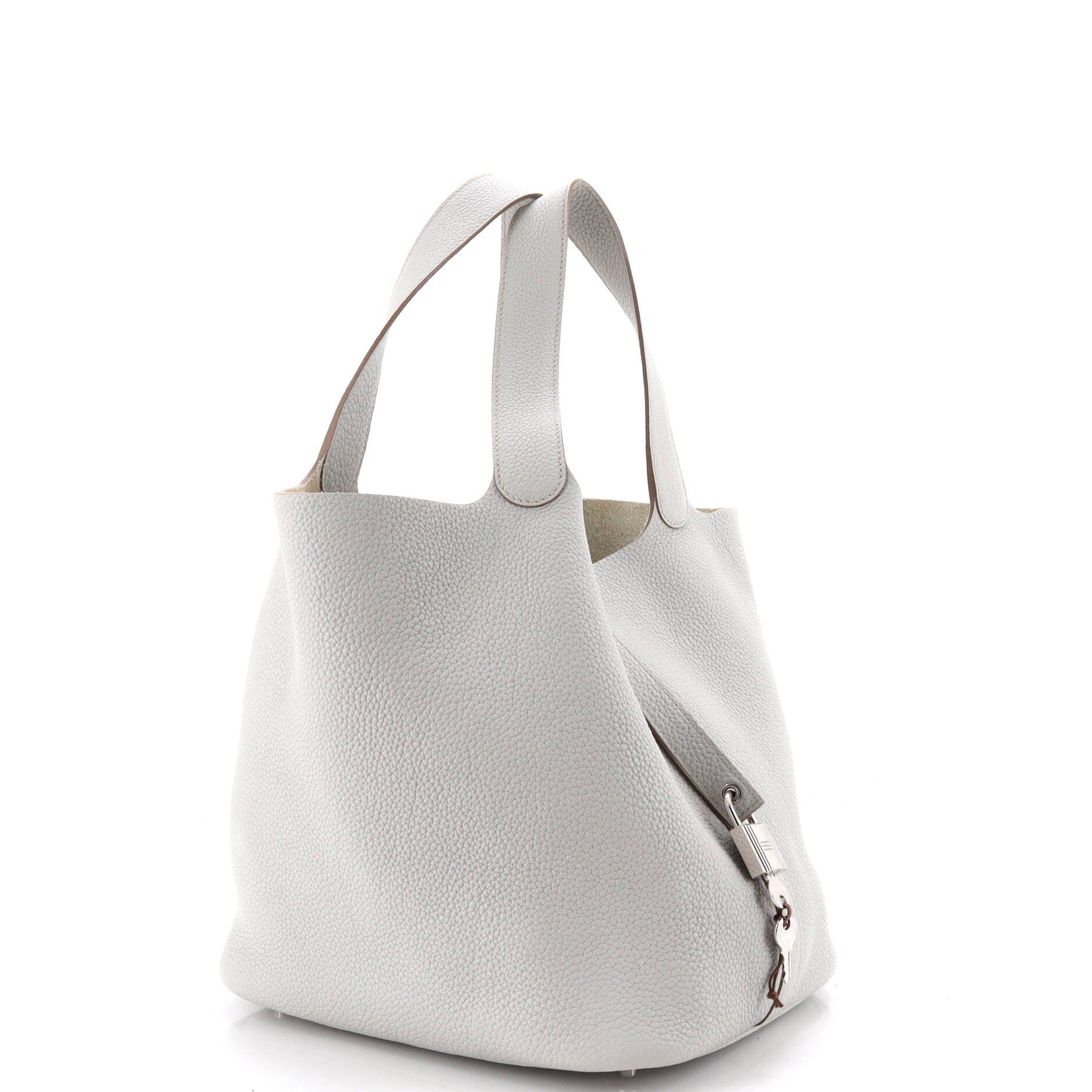 Picotin Lock Bag Clemence GM, Alternate, color, Grey