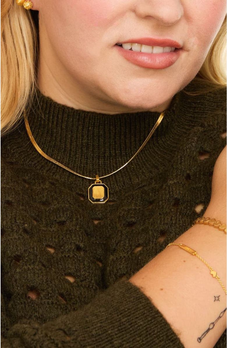 Gwen Beloti Lina Etched Pendant, Alternate, color,