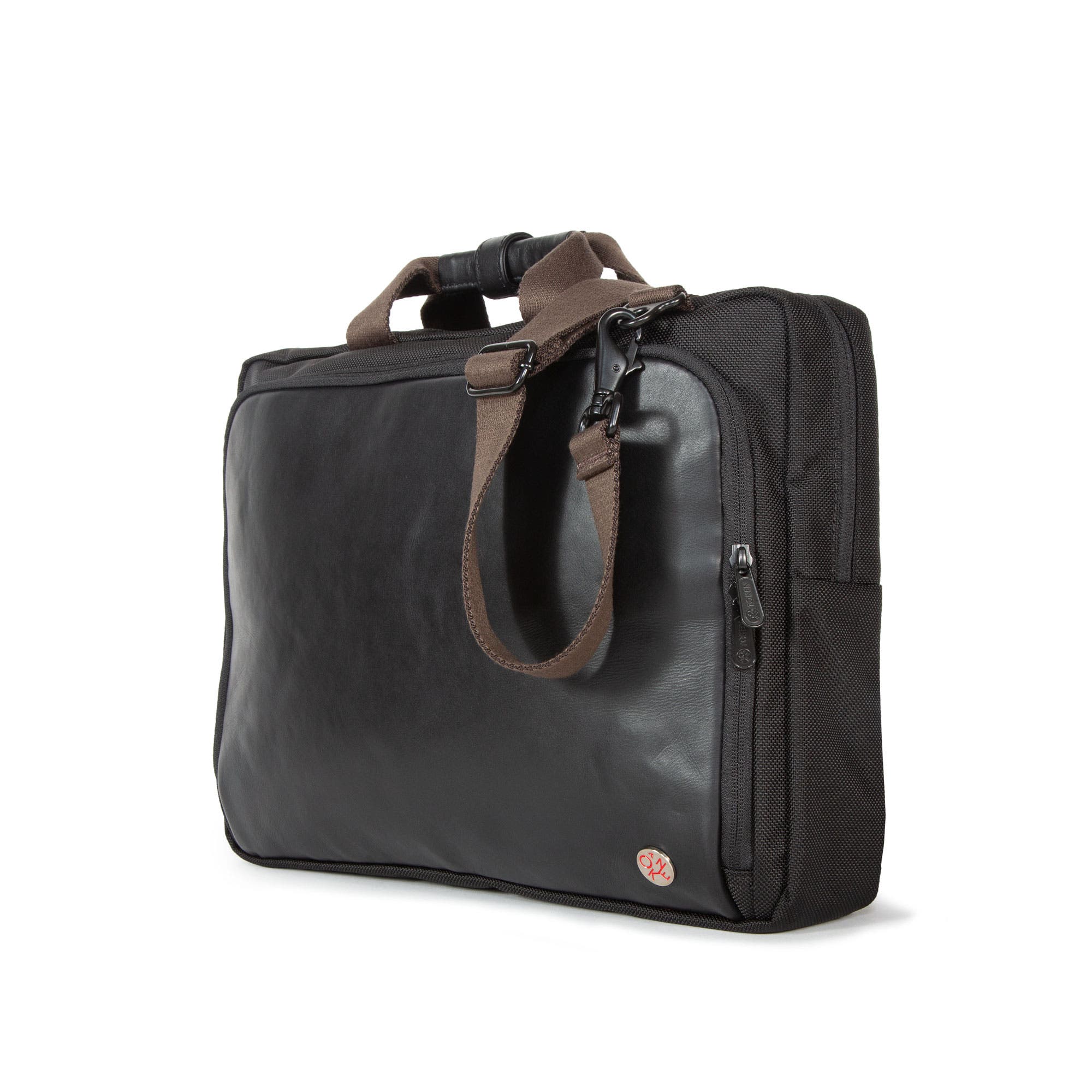 Token President Briefcase, Alternate, color, Black