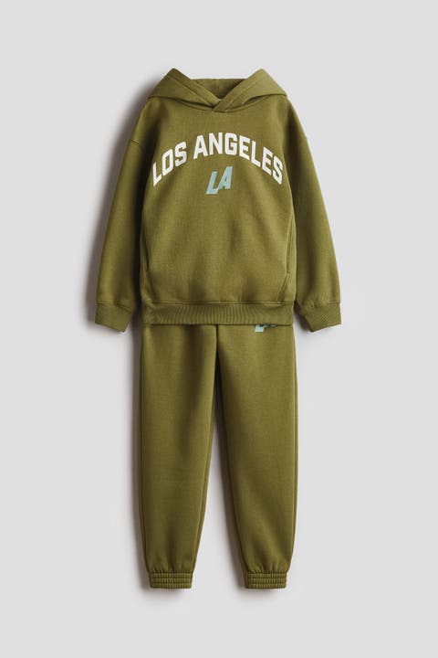 2-piece Printed Sweatshirt Set