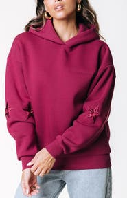 Colourful Rebel Stars Embro Clean Hoodie