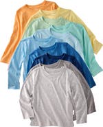 BUTTERBLU London 10-Pack Long Sleeve Organic Cotton T-Shirts