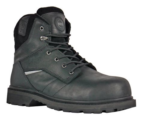 HOSS Carson 6" Black Composite Toe Work Boot