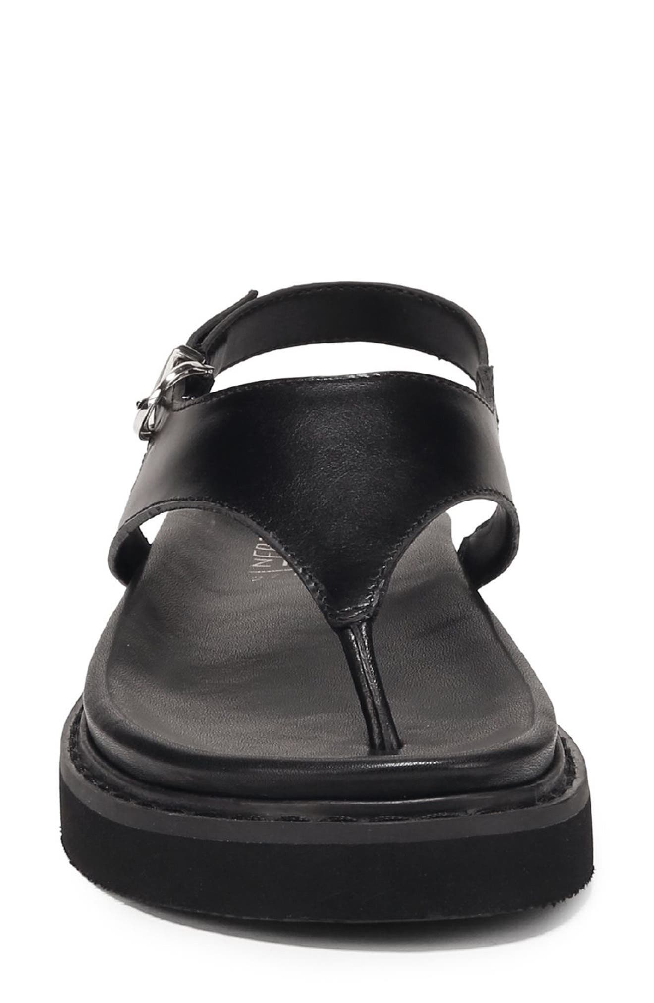 27 EDIT Naturalizer Laurel Slingback Platform Sandal, Alternate, color, Black