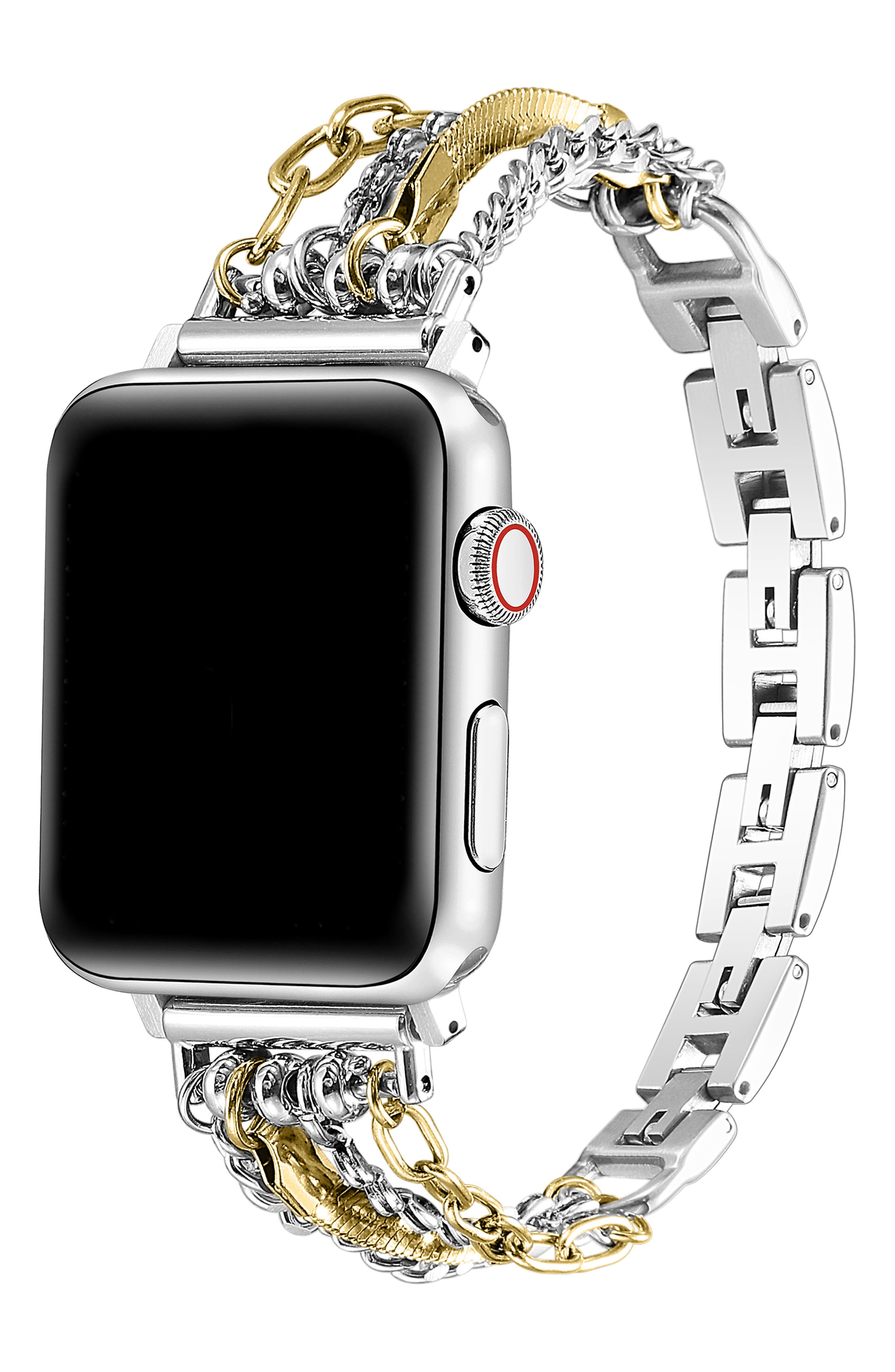 Luca Mixed Metal Chain Watchband