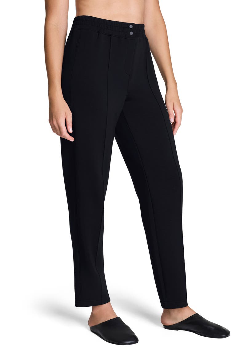 AirEssentials Brushed Straight Leg Pants, Main, color, VERY BLACK