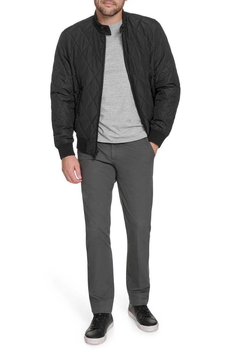 Dockers<sup>®</sup> Quilted Bomber Jacket, Alternate, color, Black