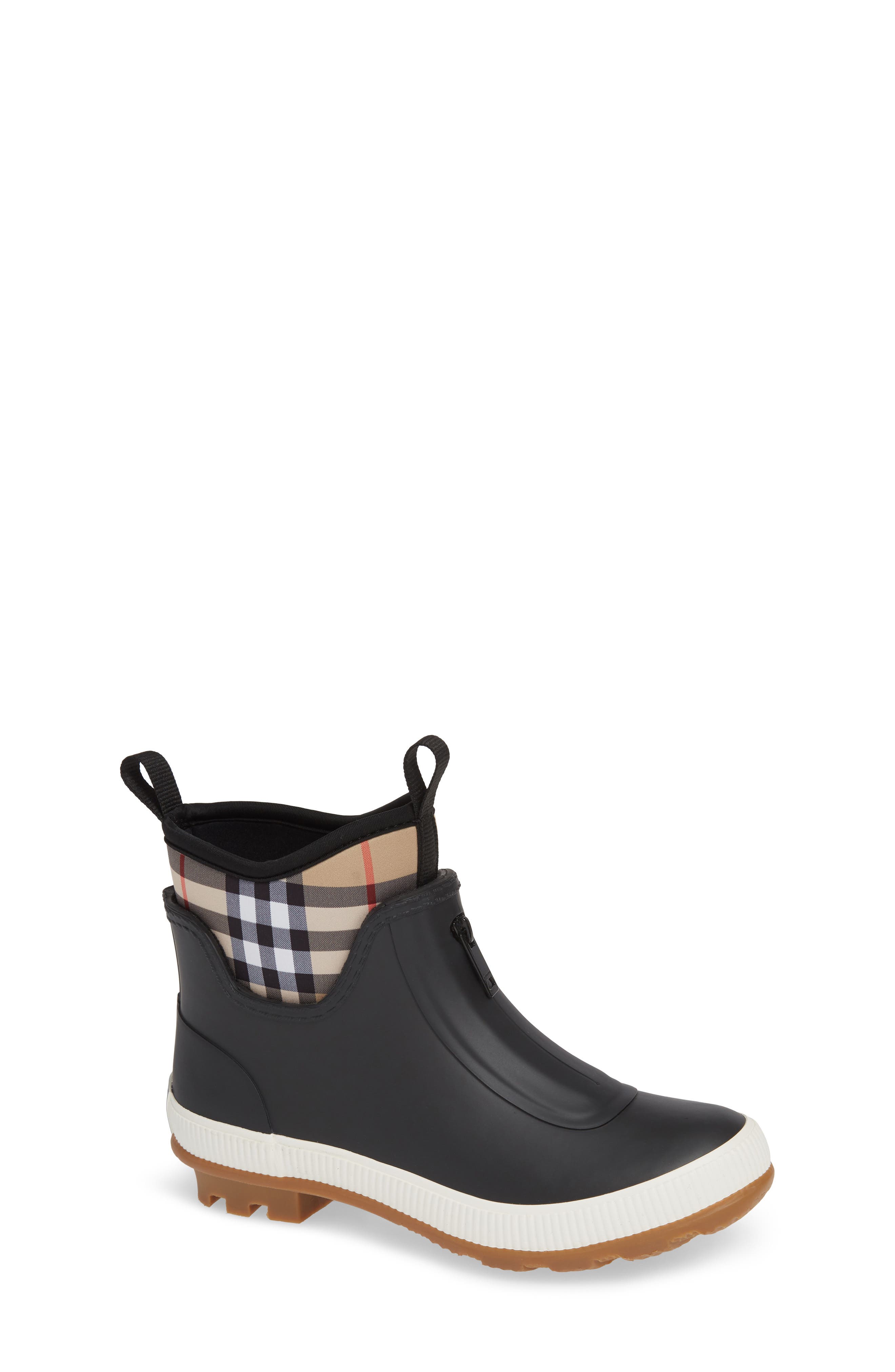 Burberry Flinton Rain Boot, Main, color, 