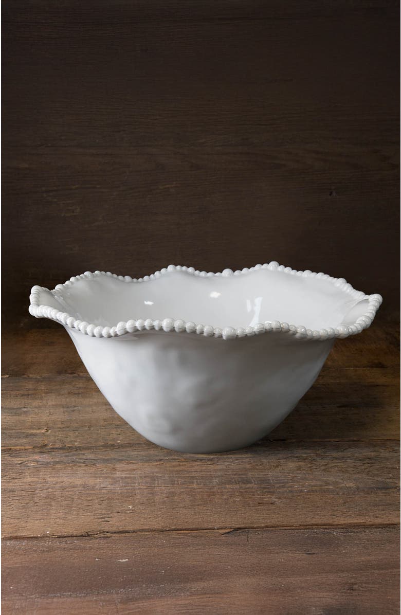 BEATRIZ BALL Collection Vida Alegria Large Bowl, Alternate, color, White