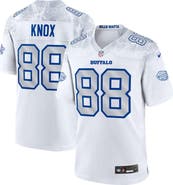 Nike Men's Nike Dawson Knox White Buffalo Bills 2025 Rivalries Collection Game Jersey