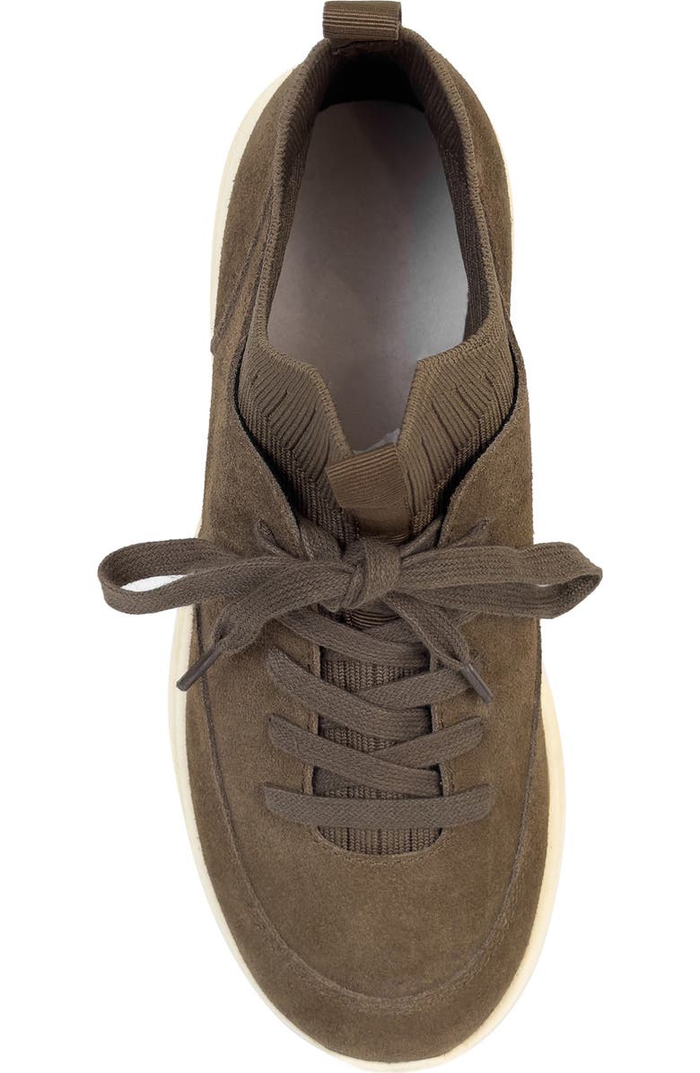 Aerosoles Farra Sneaker, Alternate, color, Fango Sport Suede Knit